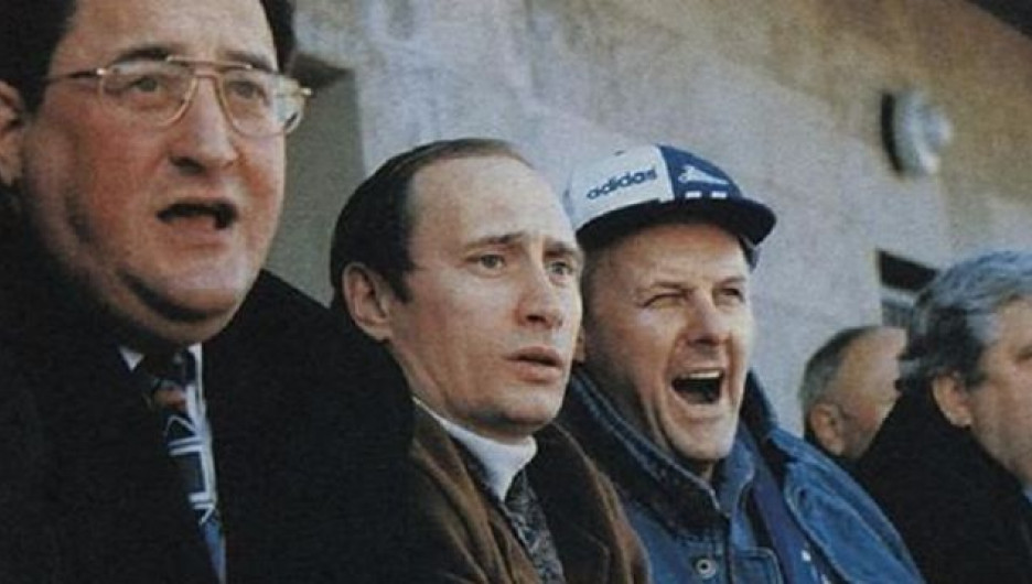 Владимир Путин и Анатолий Собчак