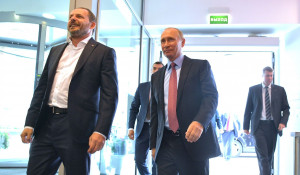 Владимир Путин в "Яндексе".