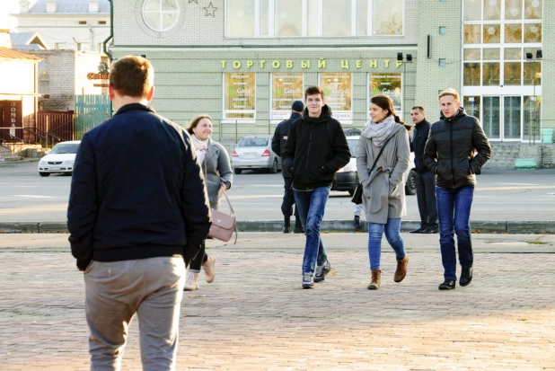 Пикет в поддержку "Матильды" в Барнауле.