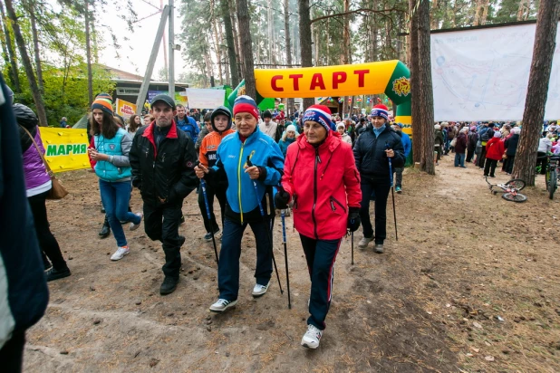 День ходьбы 1 октября 2017 года.