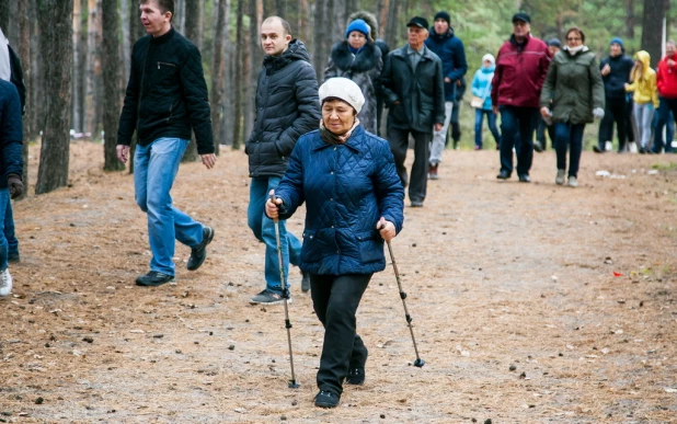 День ходьбы 1 октября 2017 года.