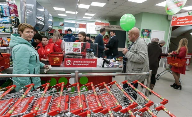 "Пятерочка" пришла в Барнаул.