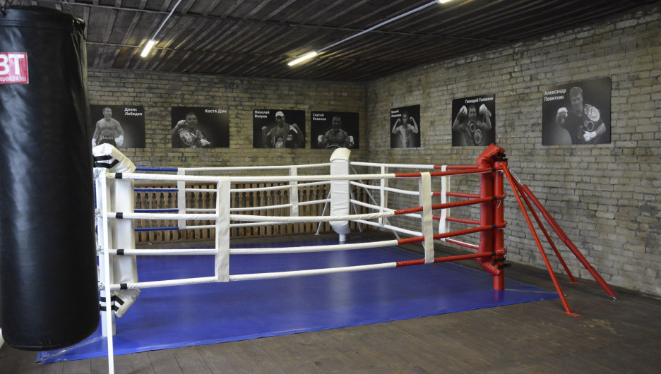 Открытие зала для бокса в ИК-3.