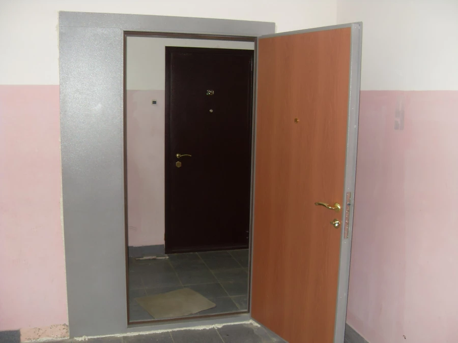 Тамбурная металлическая дверь.