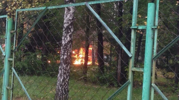 Пожар в "Эдельвейсе".