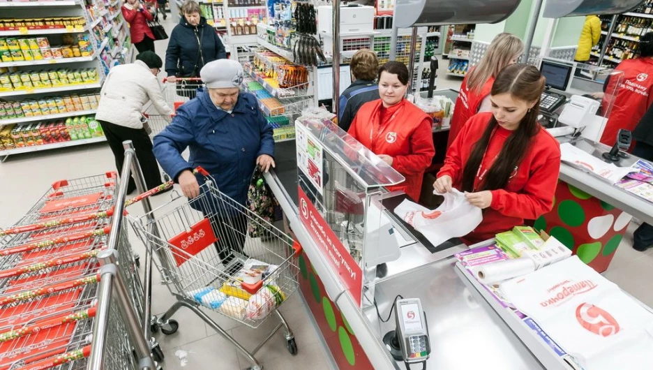 "Пятерочка" в Барнауле.