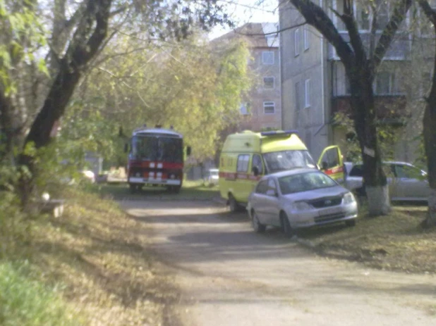 В Барнауле сгорела квартира в многоэтажке