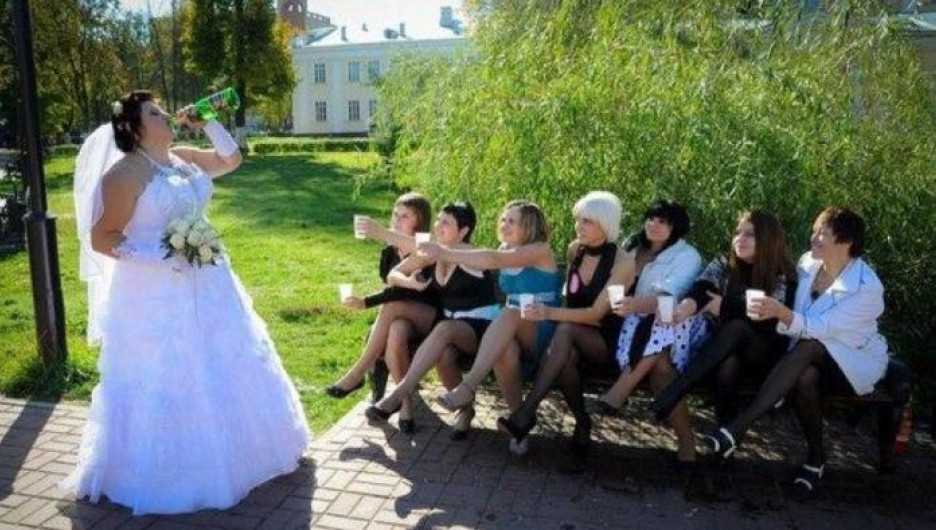 Приколы на свадьбах