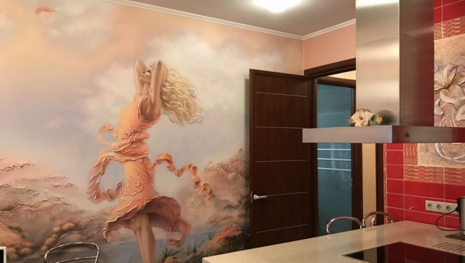 В Барнауле продают квартиру с двумя кухнями.