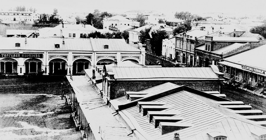 Вид на торговый дом купца Морозова, 1904г. (ул.Л.Толстого, 21)