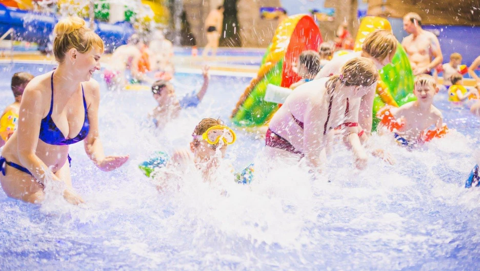 Барнаульский аквапарк "Evropa".
