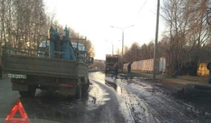 ДТП с мусоровозом.