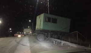 ДТП в Рубцовске на виадуке. 23 октября 2017 года.