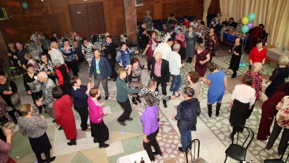 Праздник для ветеранов.