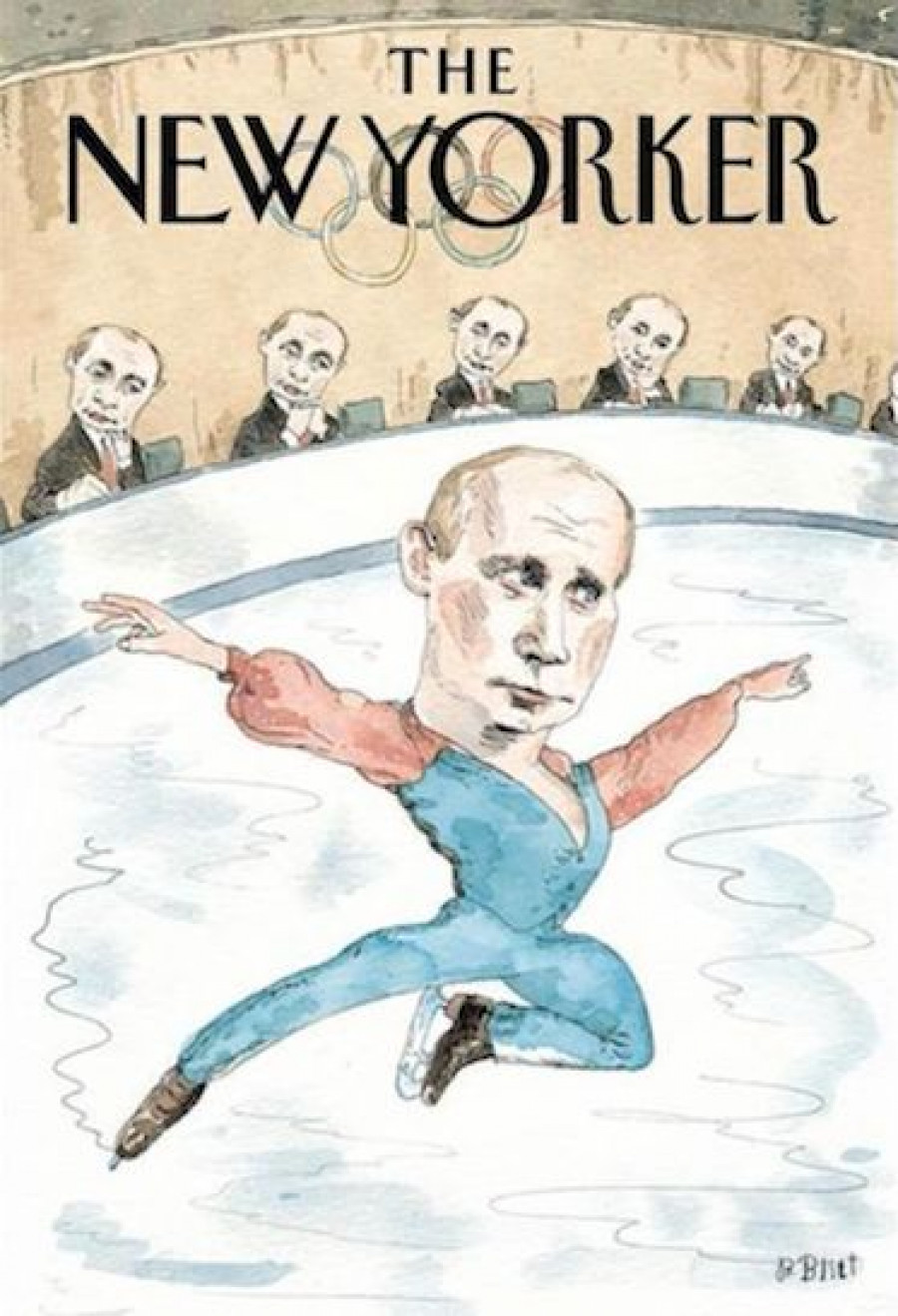 Владимир Путин на обложках западных  изданий.
