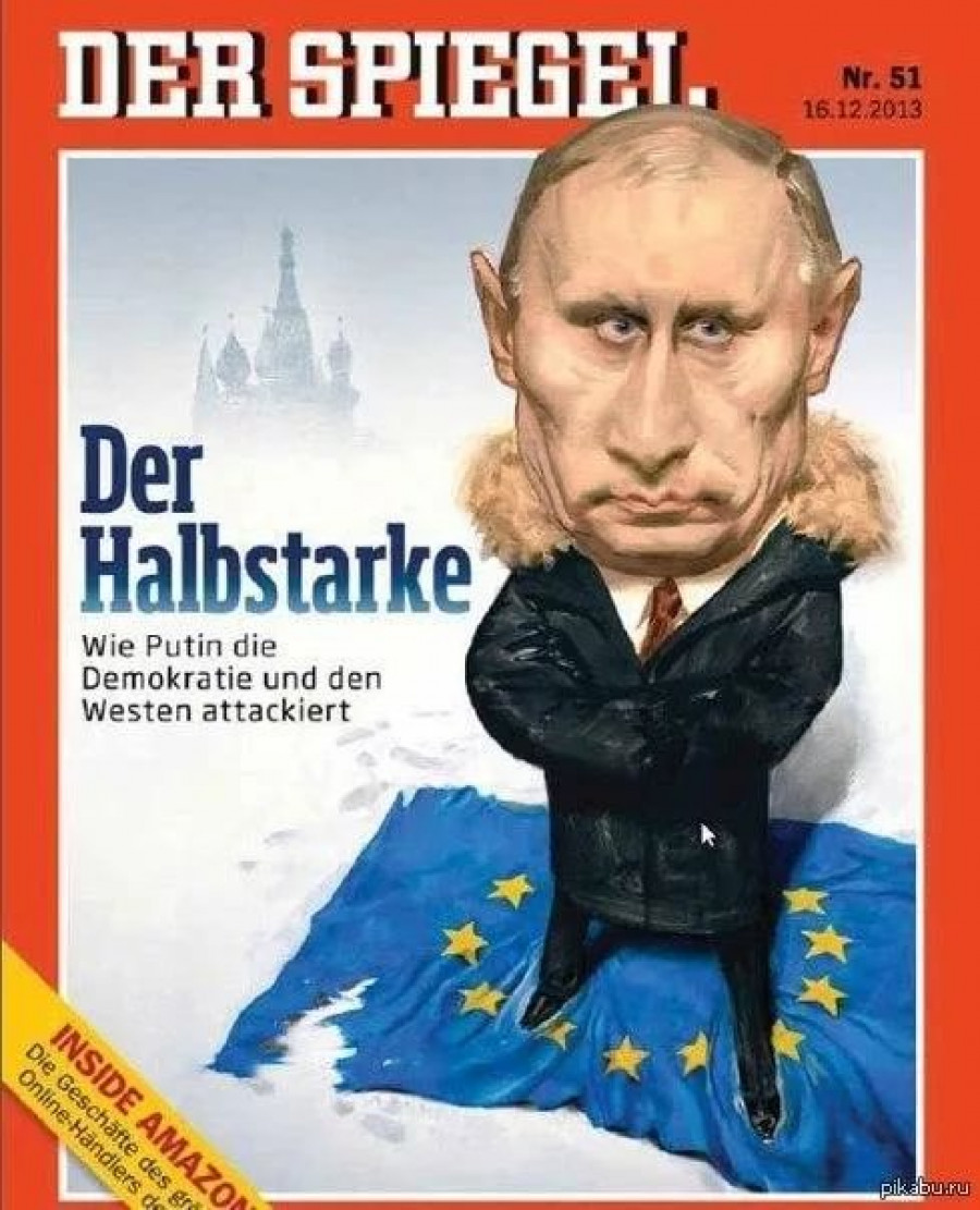 Der Spiegel обложка с Путиным