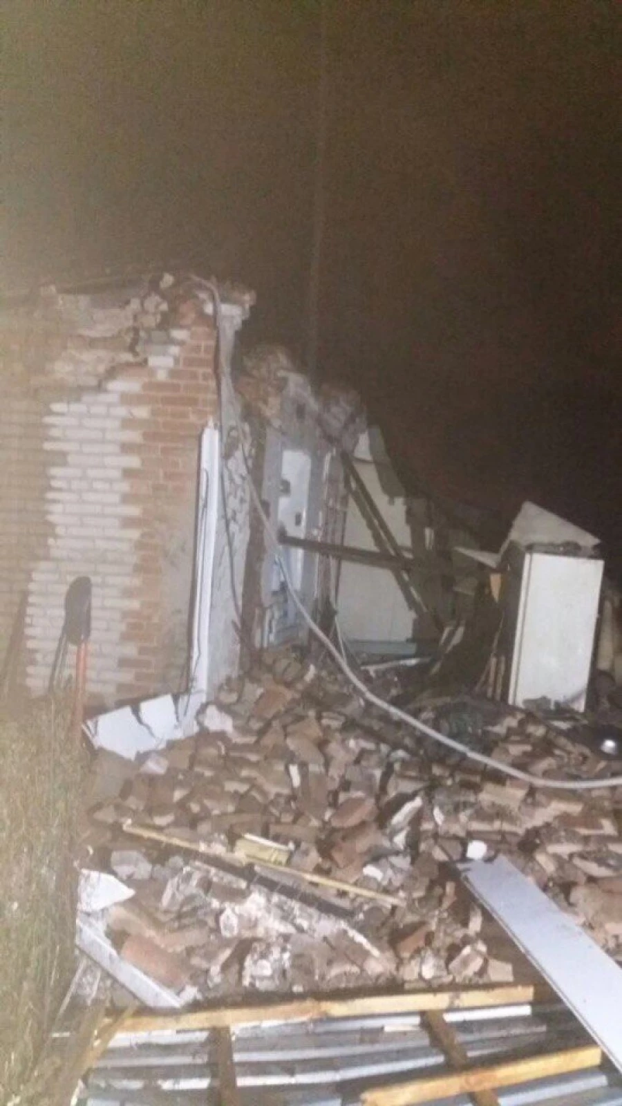 Снимки с места взрыва дома в Рубцовске. Снимки с места взрыва дома в Рубцовске.