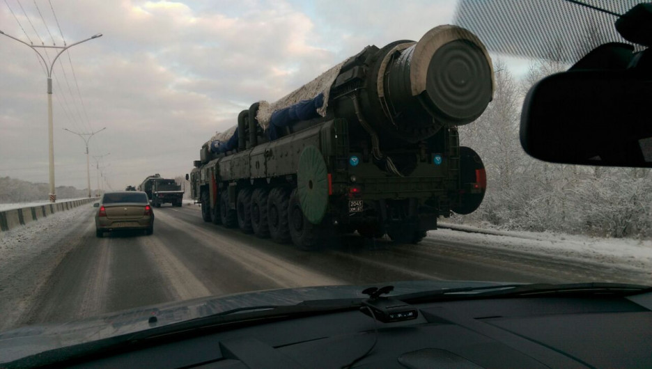 Военные перекроют трассу Бийск-Барнаул 27 октября