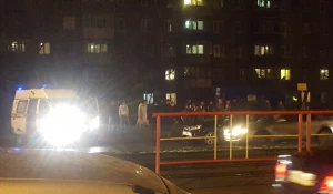 На Малаховском кольце насмерь сбили пенсионерку. Барнаул, 2 ноября 2017 года.