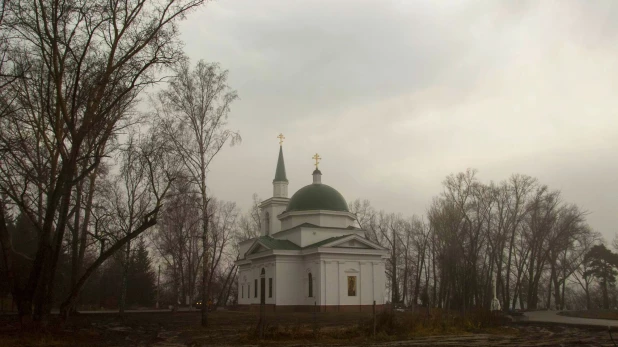 Туман в Барнауле 3 ноября.