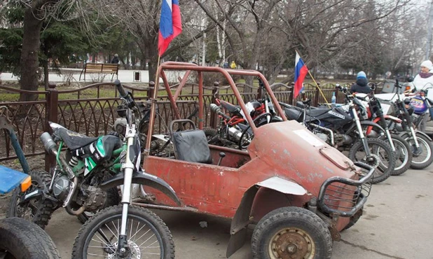 Открытие Петровского бульвара в Бийске. 