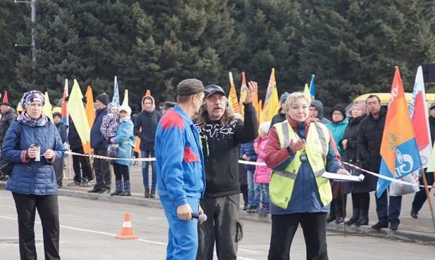 Открытие Петровского бульвара в Бийске. 