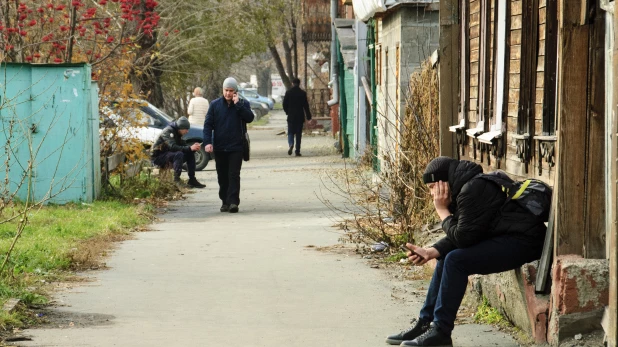 Улица Анатолия в Барнауле.