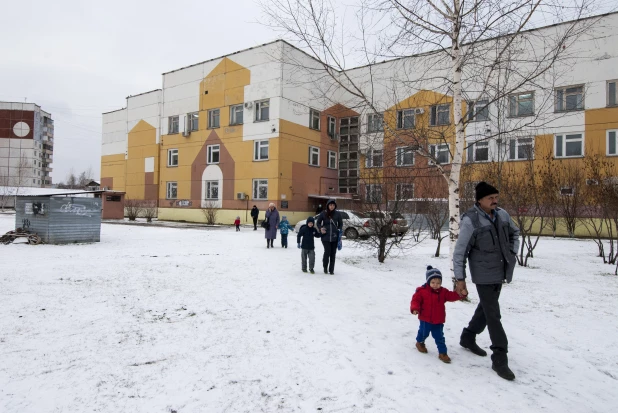 Детское отделение городской поликлиники №14.