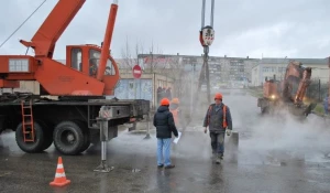 В Бийске из-за аварии отключили отопление и горячую воду. 10 ноября 2017 года.