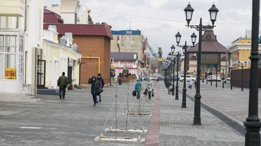 Улица Мало-Тобольская. Ноябрь 2017.