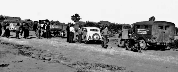 Студенты института сельхозмашиностроения на отдыхе в Горном Алтае, 1948г.