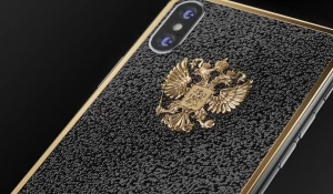 iPhone X, посвященные черной икре и императорской короне.