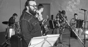 Сергей Лазорин, 1999 год, рок-концерт.