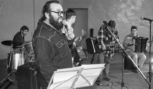 Сергей Лазорин, 1999 год, рок-концерт.