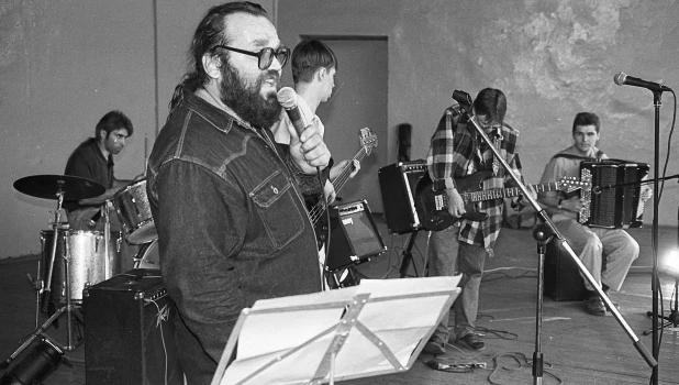 Сергей Лазорин, 1999 год, рок-концерт.