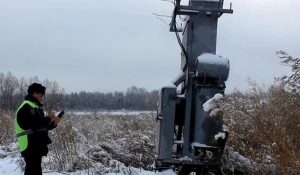 В Алтайском крае мужчины спилили бензопилой несколько опор ЛЭП.