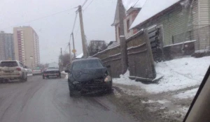 В Барнауле столкнулись 4 автомобиля