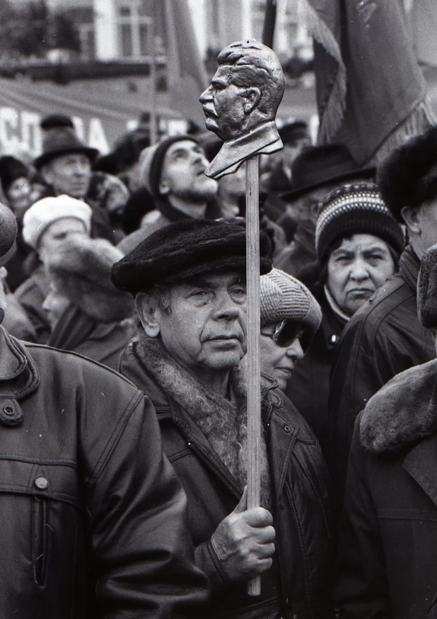 1999 год, митинг КПРФ.