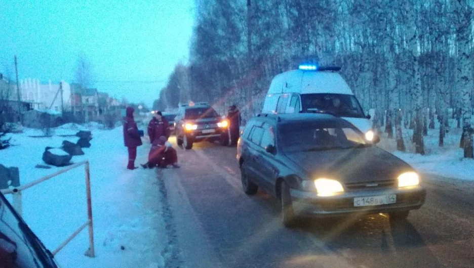 В Барнауле иномарка сбила пенсионерку.