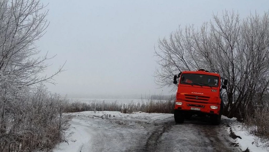 В Барнауле во время незаконного слива отходов поймали ассенизатора.