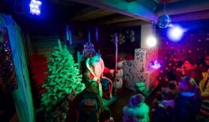 Дед Мороз в Алтайском крае.