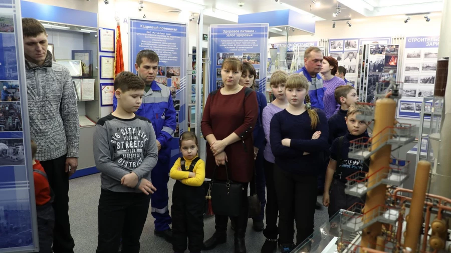 Семейная экскурсия.