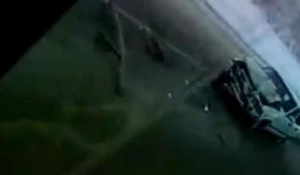 В Барнауле после жесткого столкновения с КамАЗом смяло легковушку.