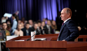 Большая пресс-конференция с Владимиром Путиным. 14 декабря 2017 года.