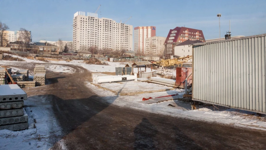 Новостройки в частном секторе в Барнауле.