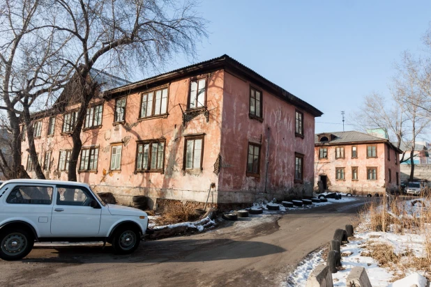 Новостройки в частном секторе в Барнауле.