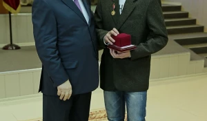 Церемония награждения.