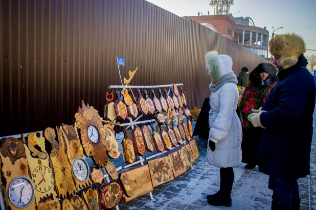 "Алтайская зимовка" в Барнауле.