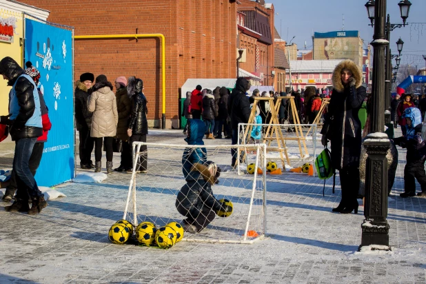 "Алтайская зимовка" в Барнауле.