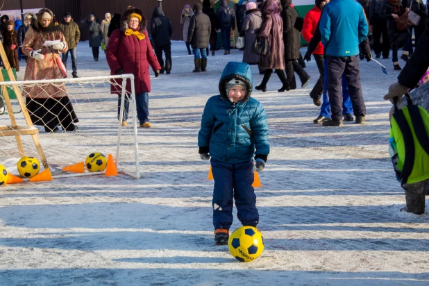 "Алтайская зимовка" в Барнауле.